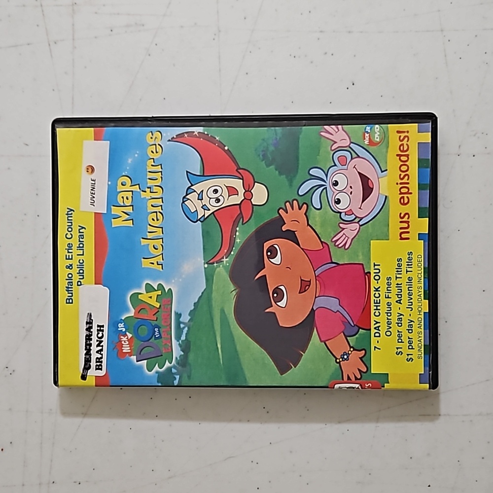 Dora the Explorer Map Adventures by Nick Jr DVD